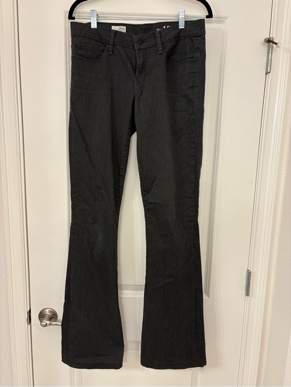 Women’s gap 1969 charcoal bootcut Jeans 34inch inseam